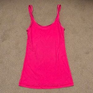 Lululemon Pink Scoop Next Reversible Overlay Tank